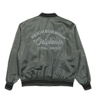 Neighborhood B.B. / N-Jacket Charcoal Bomber & Varsity Jackets Close-up | Overkill