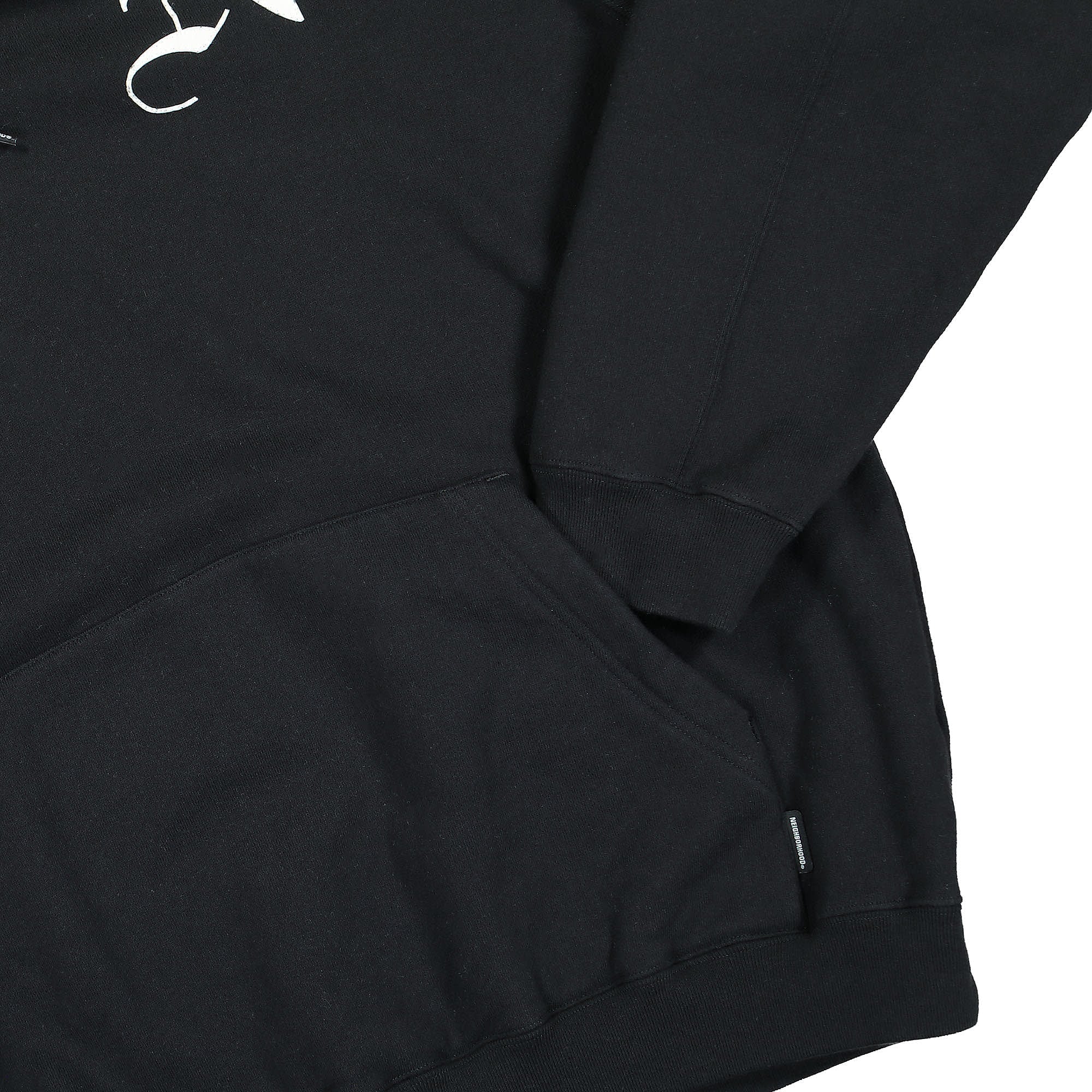 Neighborhood Classic-S Hooded Sweatshirt Black Hoodies Detailfoto | Overkill