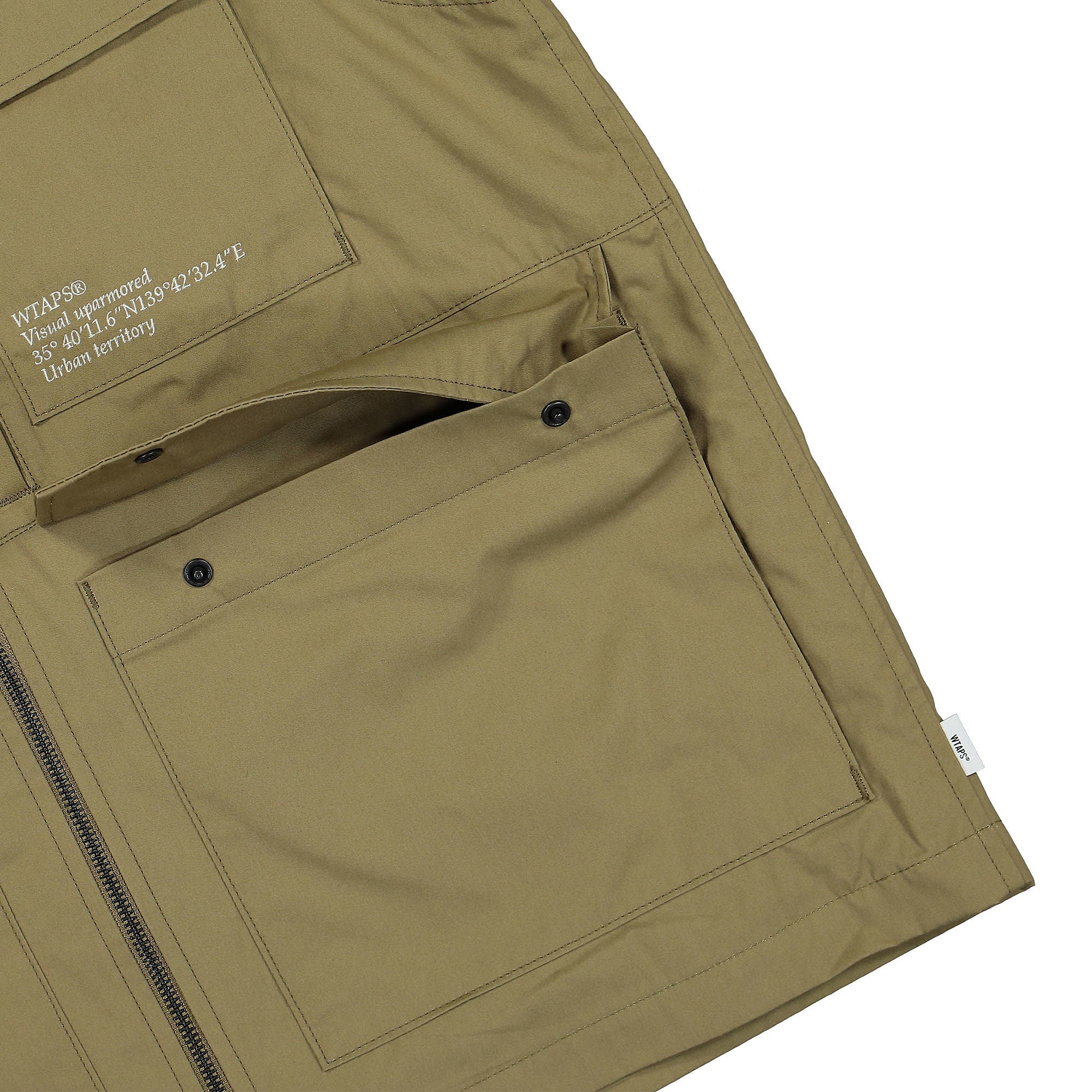 ウェア WTAPS 2021SS REP VEST COTTON TWILL 希少☆WTAPS 2021SS REP VEST COTTON. TWILL☆ 【公式通販】