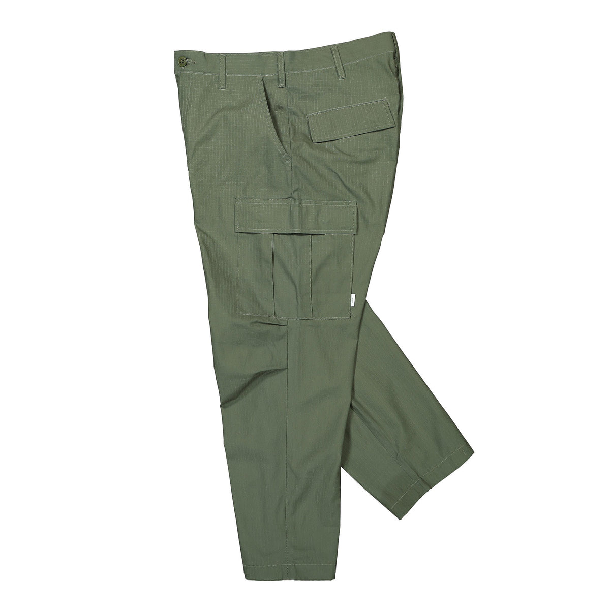 WTAPS Jungle Stock Trousers Olive Drab Casual Pants Close-up | Overkill