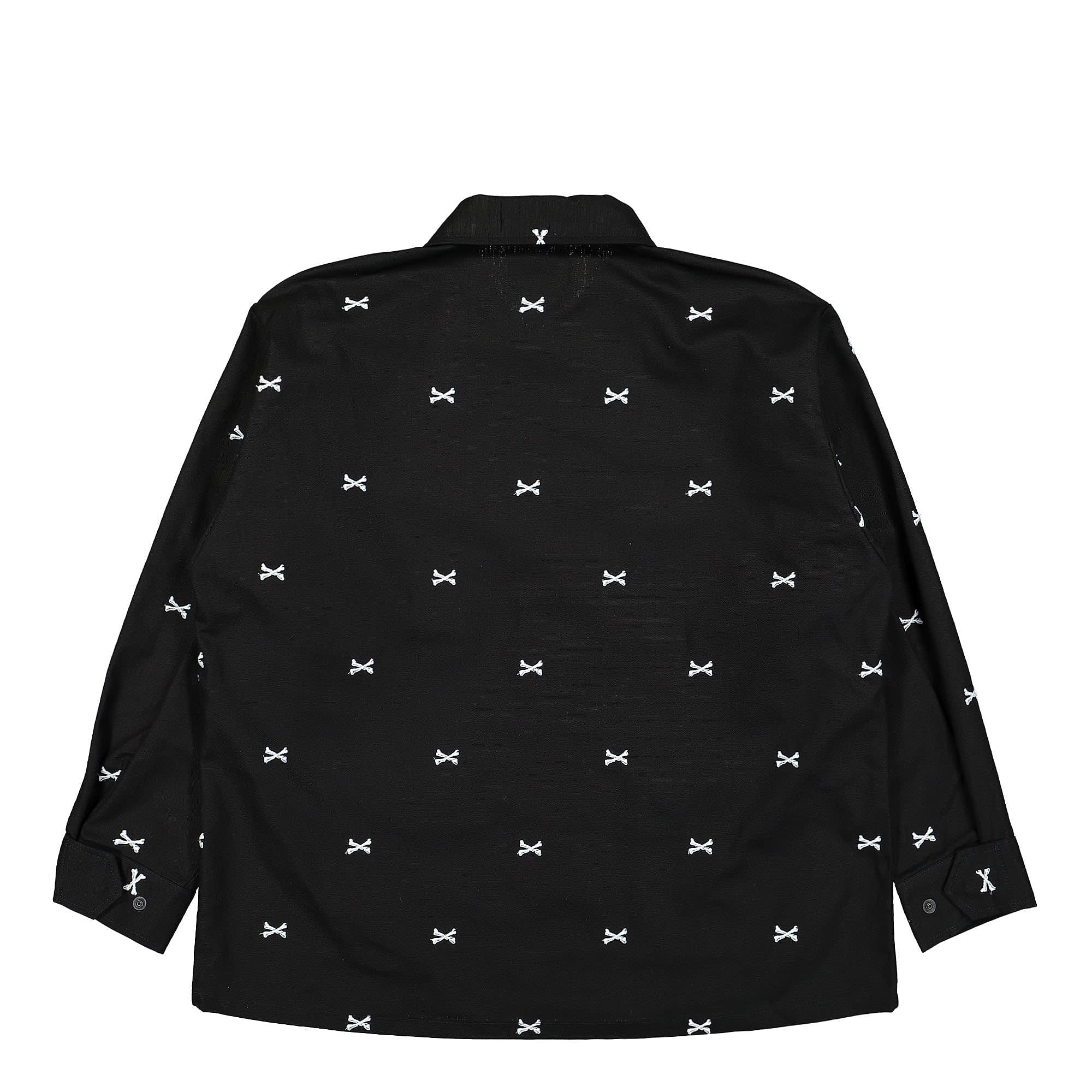 WTAPS Jungle 01 Longsleeve Shirt Black Longsleeves Material | Overkill