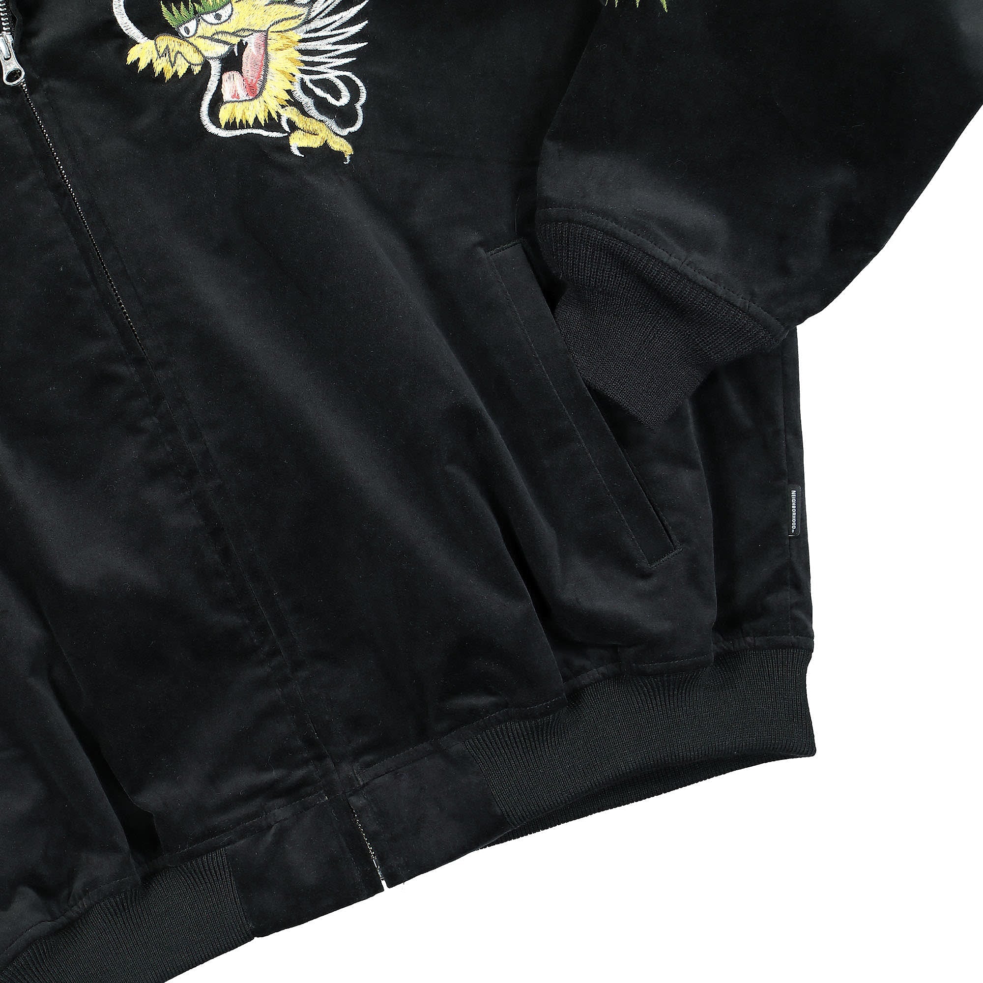 Neighborhood Souvenir / C-Jacket Black Jackets Detailfoto | Overkill