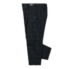 Neighborhood Tuck Pants Green x Navy Casual Pants Close-up | Overkill