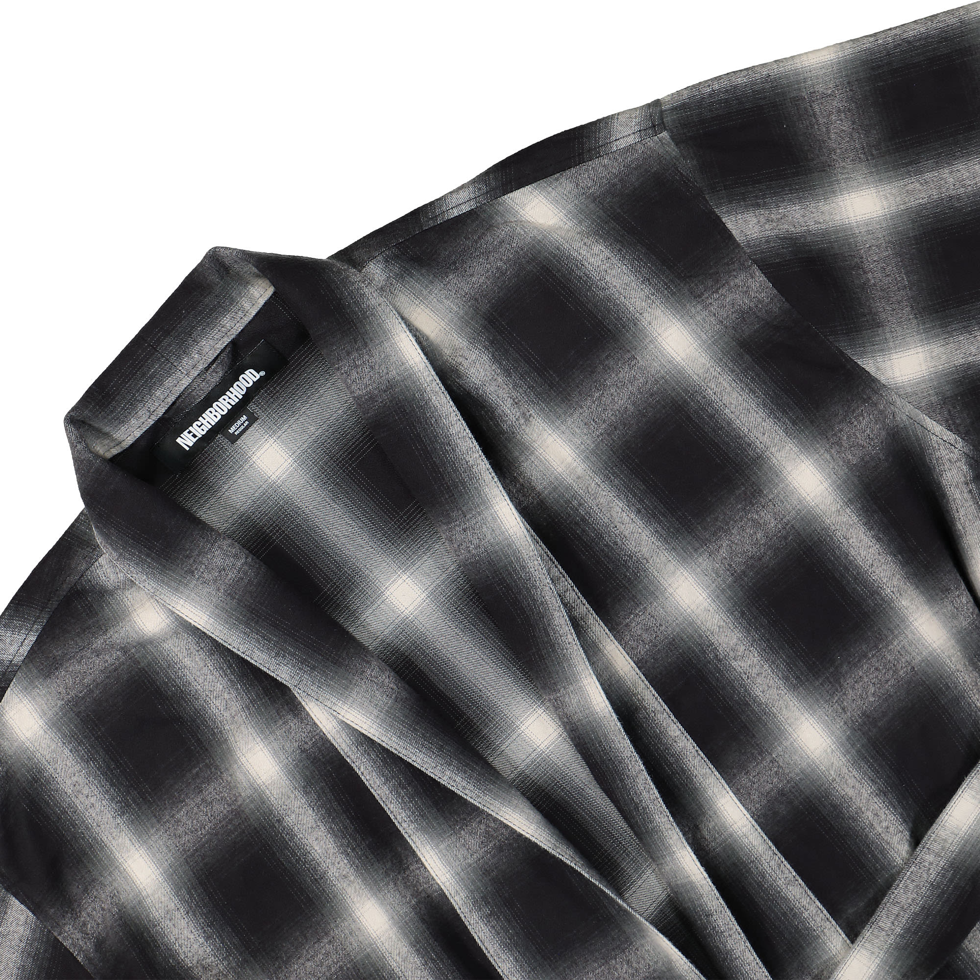 Neighborhood Gown SH Longshirt Black Shirts Close-up | Overkill