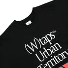 WTAPS :///: Crewneck Sweatshirt Black Sweatshirts Close-up | Overkill