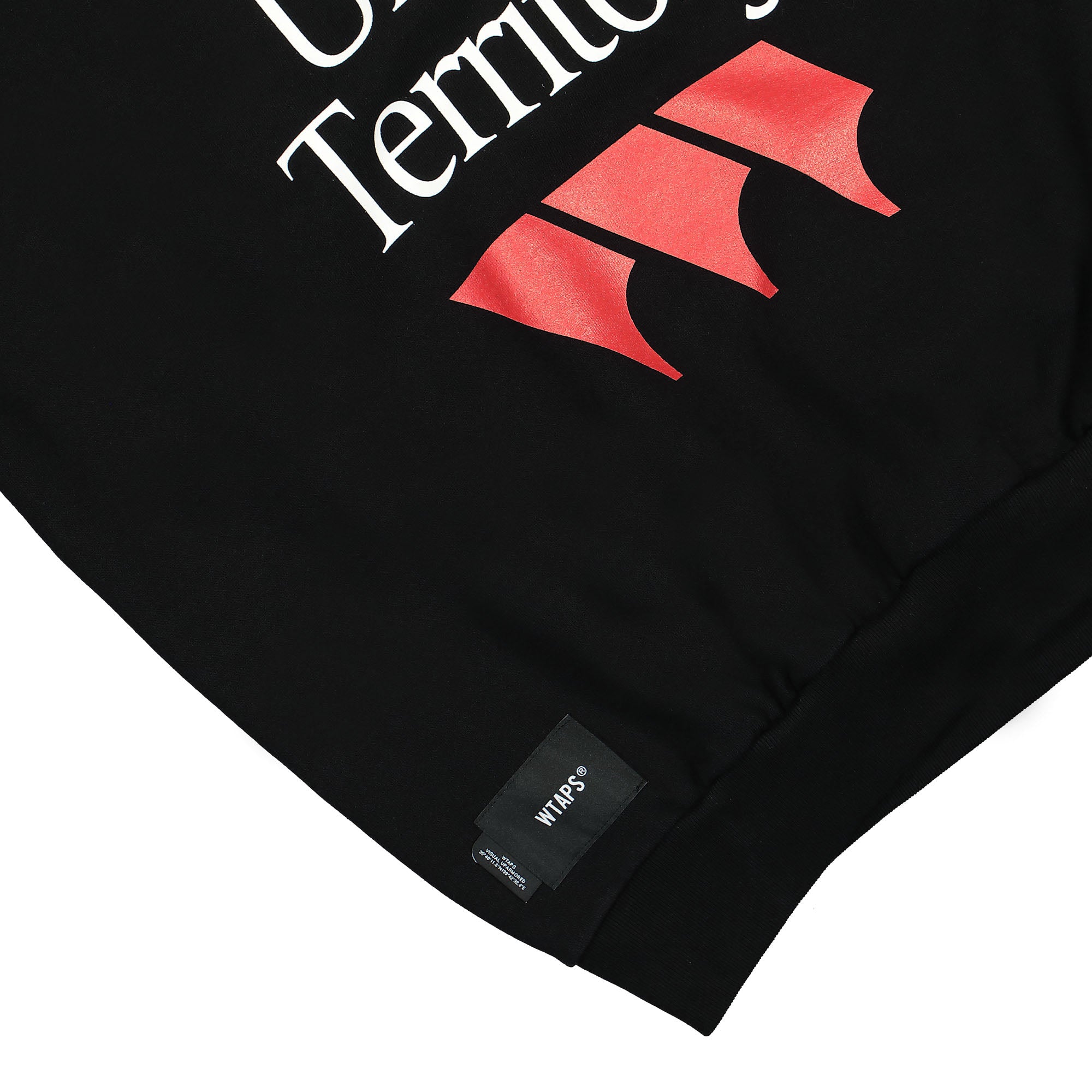 WTAPS :///: Crewneck Sweatshirt Black Sweatshirts Detailfoto | Overkill
