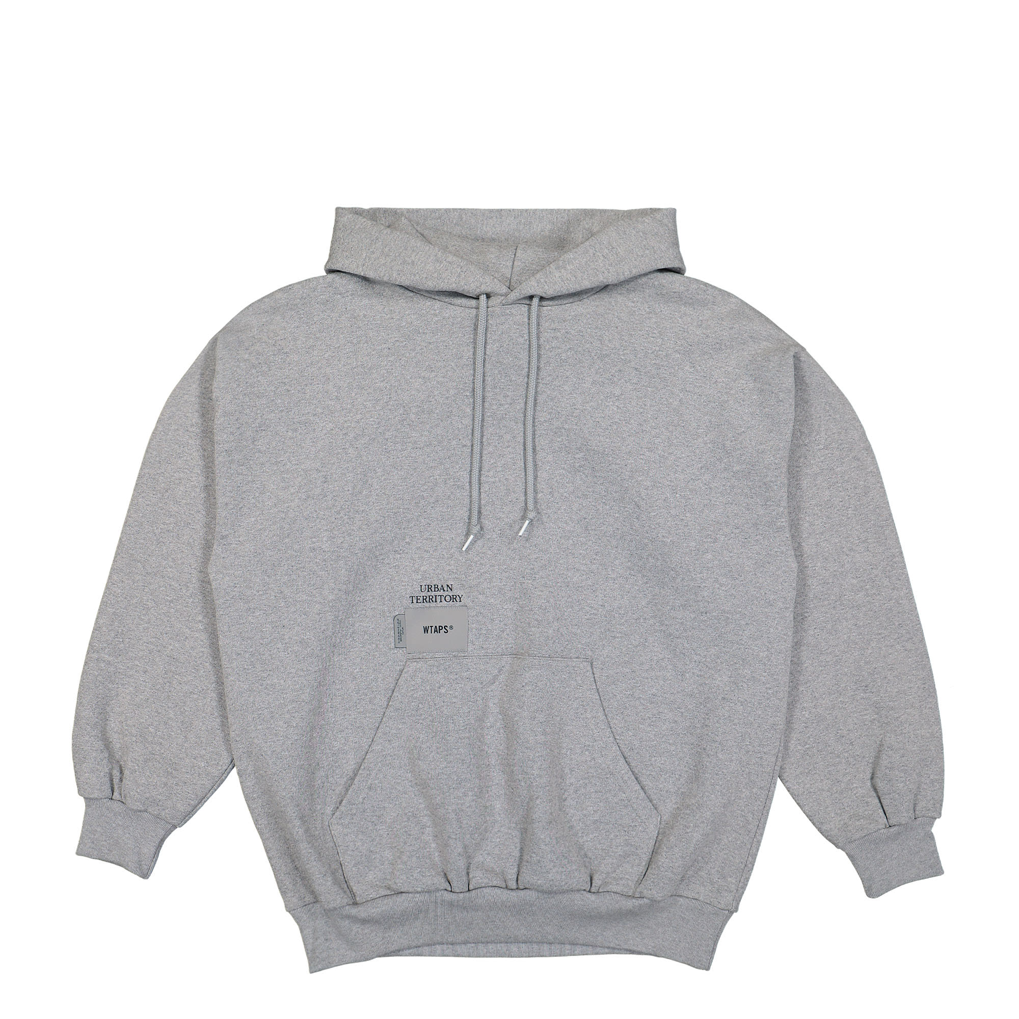 WTAPS Cross Bones Hoodie Ash Gray Hoodies 222ATDT-HPM03S / Ash Gray | Overkill