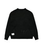 WTAPS Armt X3.0 Sweater Black Sweatshirts 222MADT-KNM02 / Black | Overkill