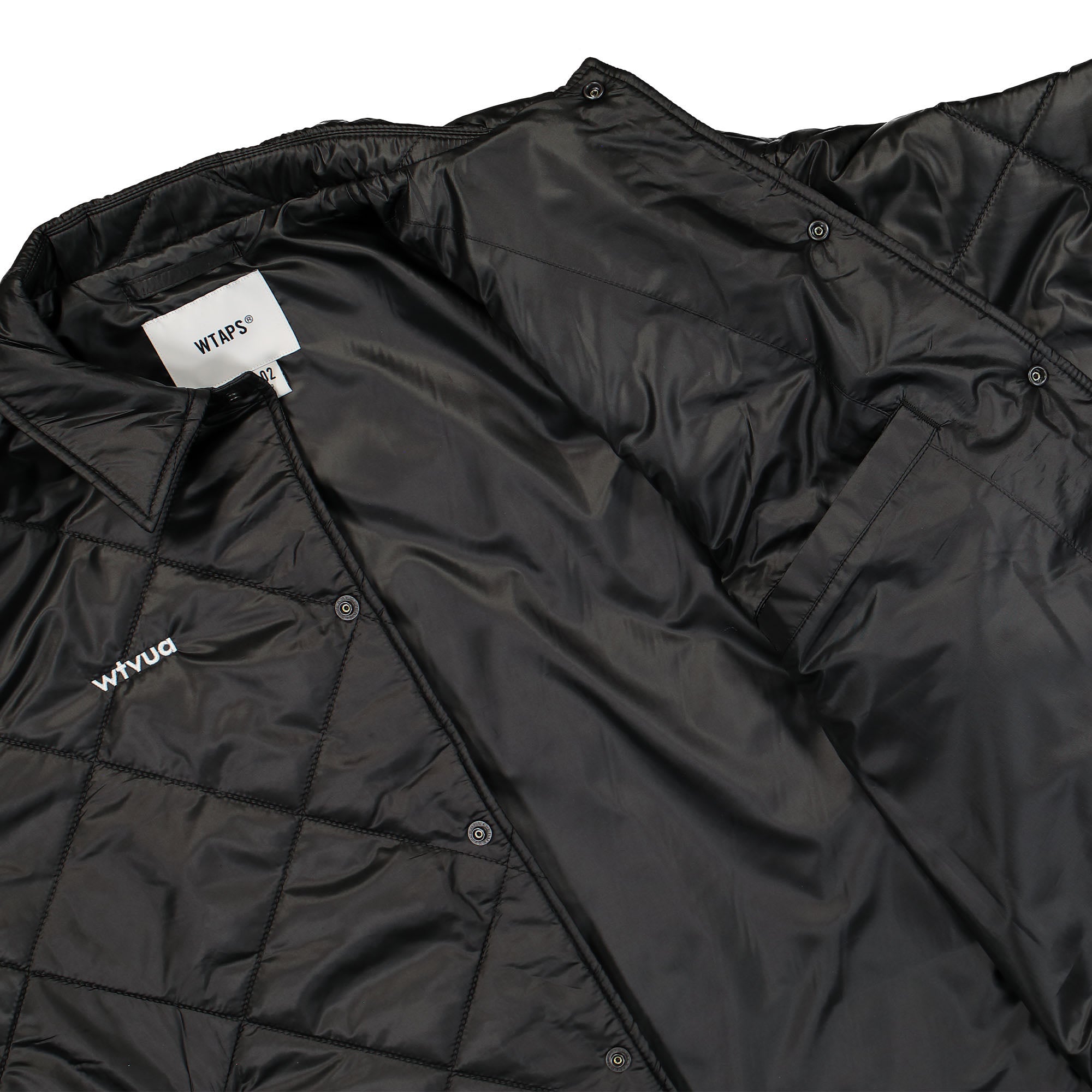 WTAPS WTVUA Chief 01 Jacket Black Jackets Detail view 1 | Overkill