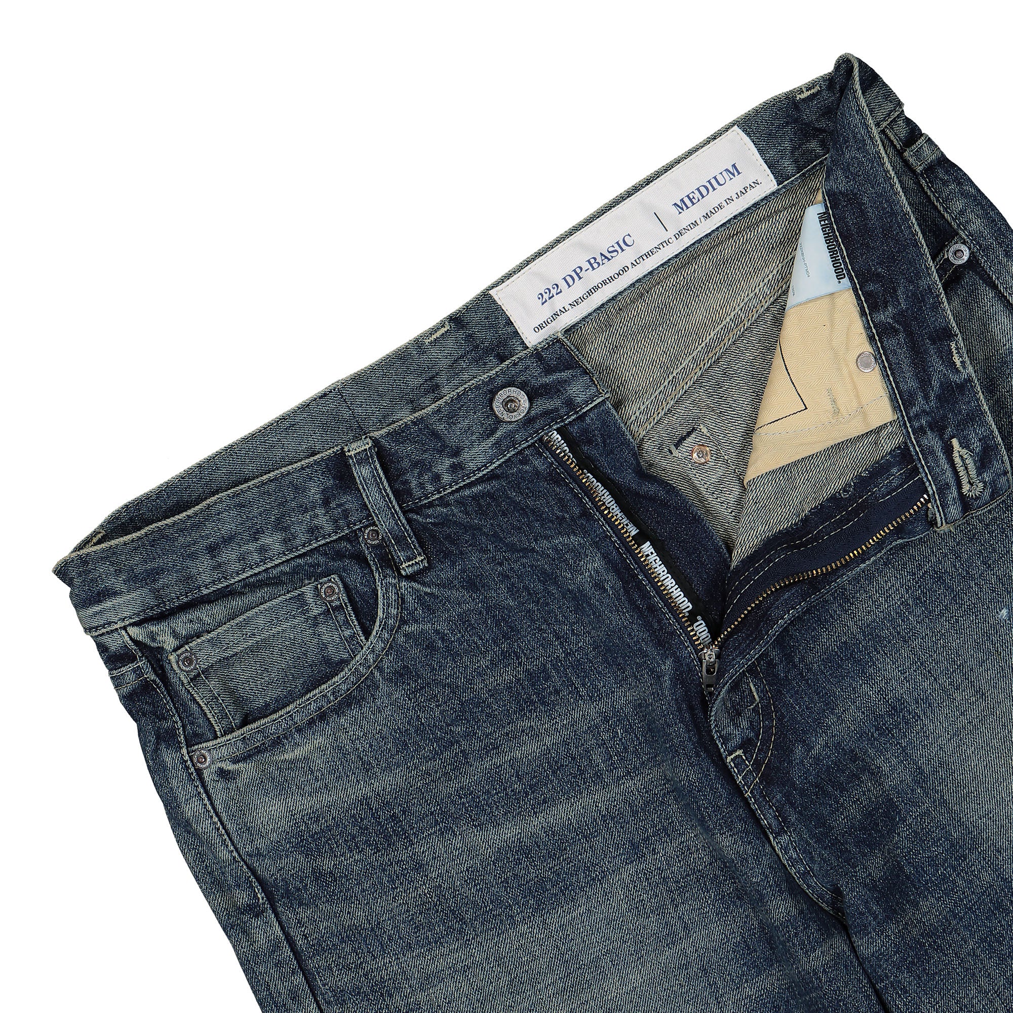 Neighborhood Washed Denim DP Basic Pant Indigo Sweat & Track Pants Detailfoto | Overkill