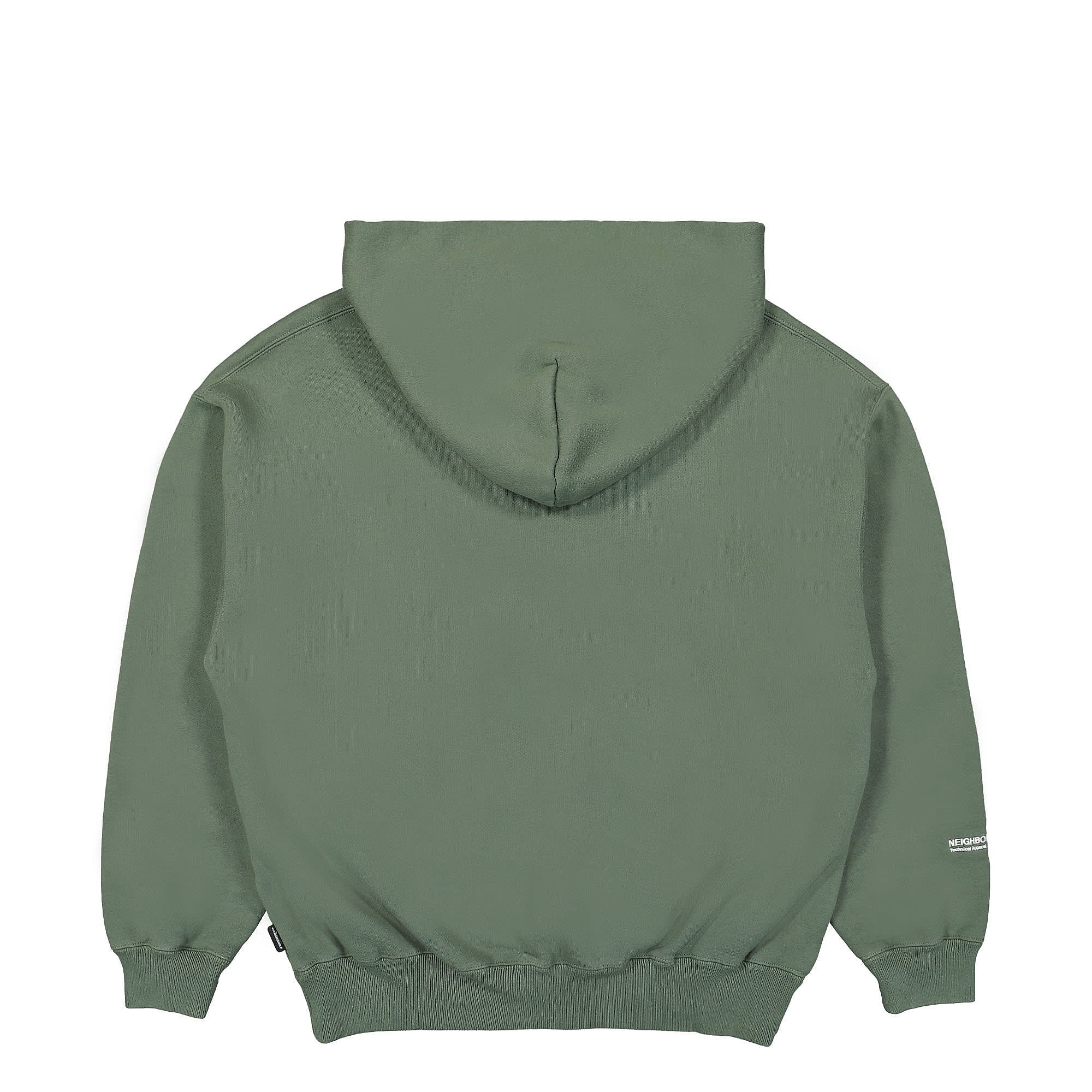 Neighborhood SD-S LS. CO Hooded Sweatshirt Green Hoodies Material | Overkill