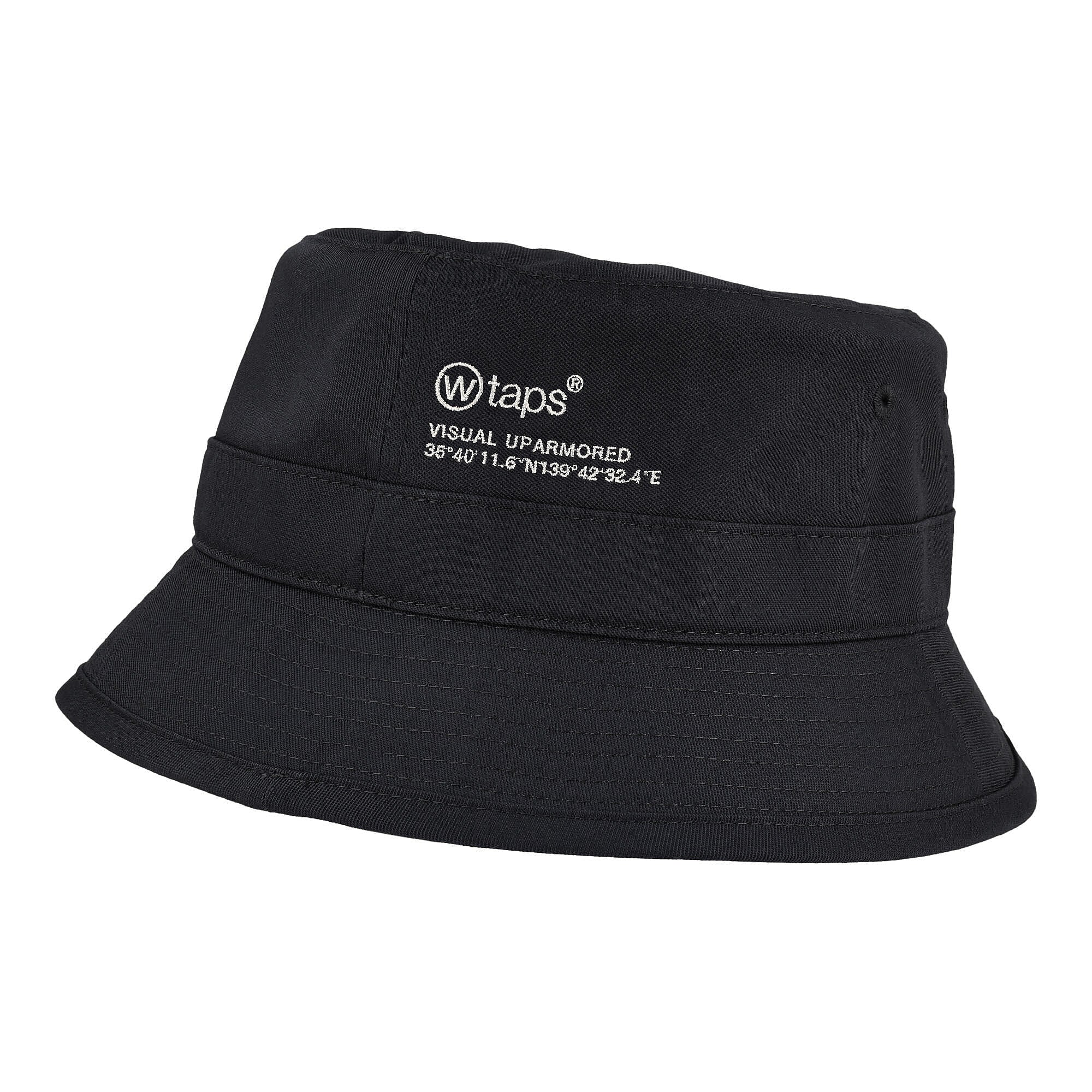 WTAPS Bucket 01 CTPL. Hat Black Bucket Hats 222HCDT-HT05 | Overkill