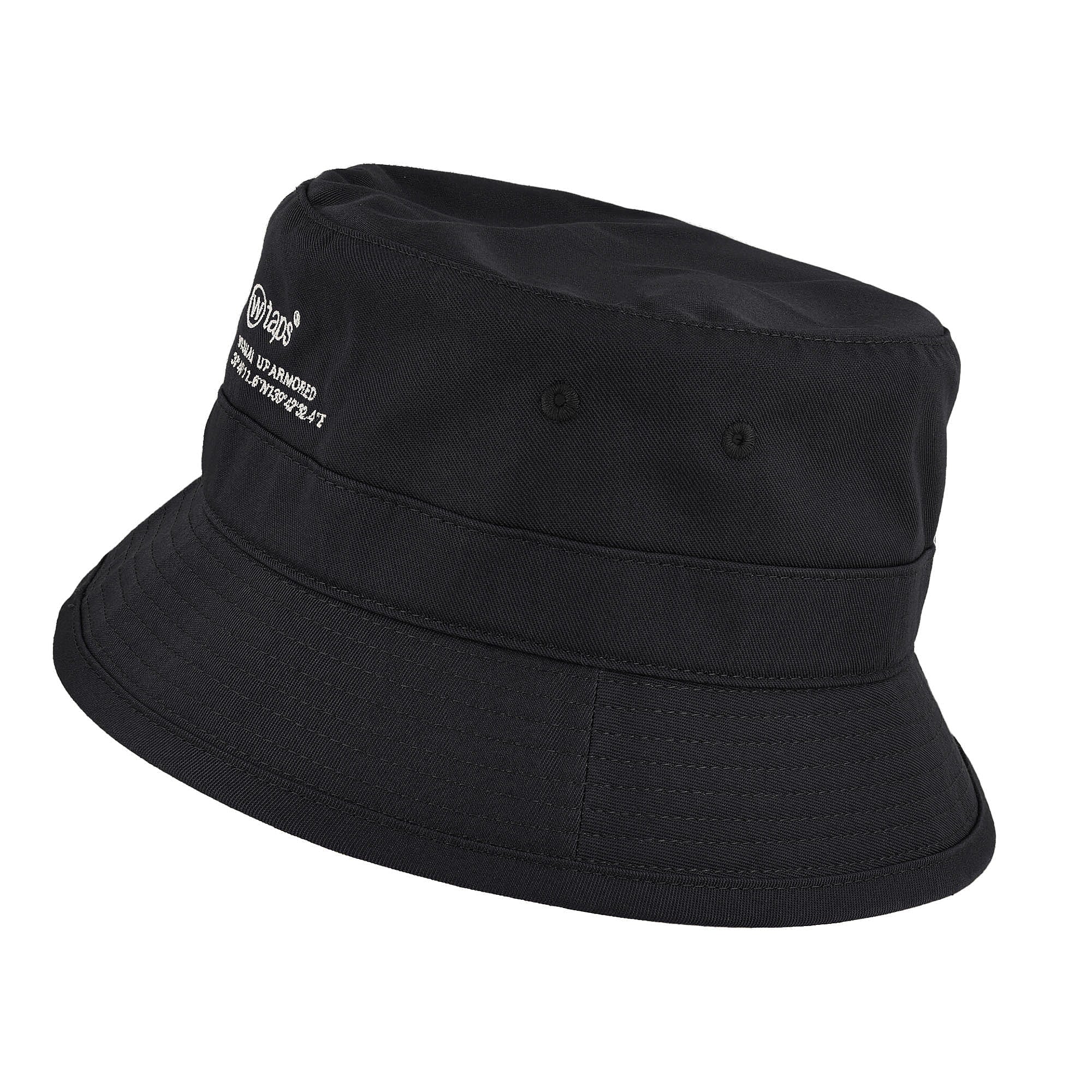 WTAPS Bucket 01 CTPL. Hat Black Bucket Hats  Material | Overkill