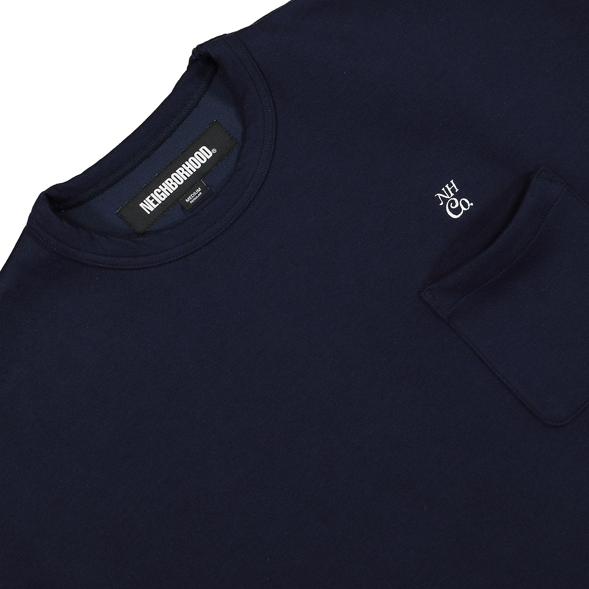 Neighborhood Double SS. EC Crewneck Navy T-Shirts Detailfoto | Overkill