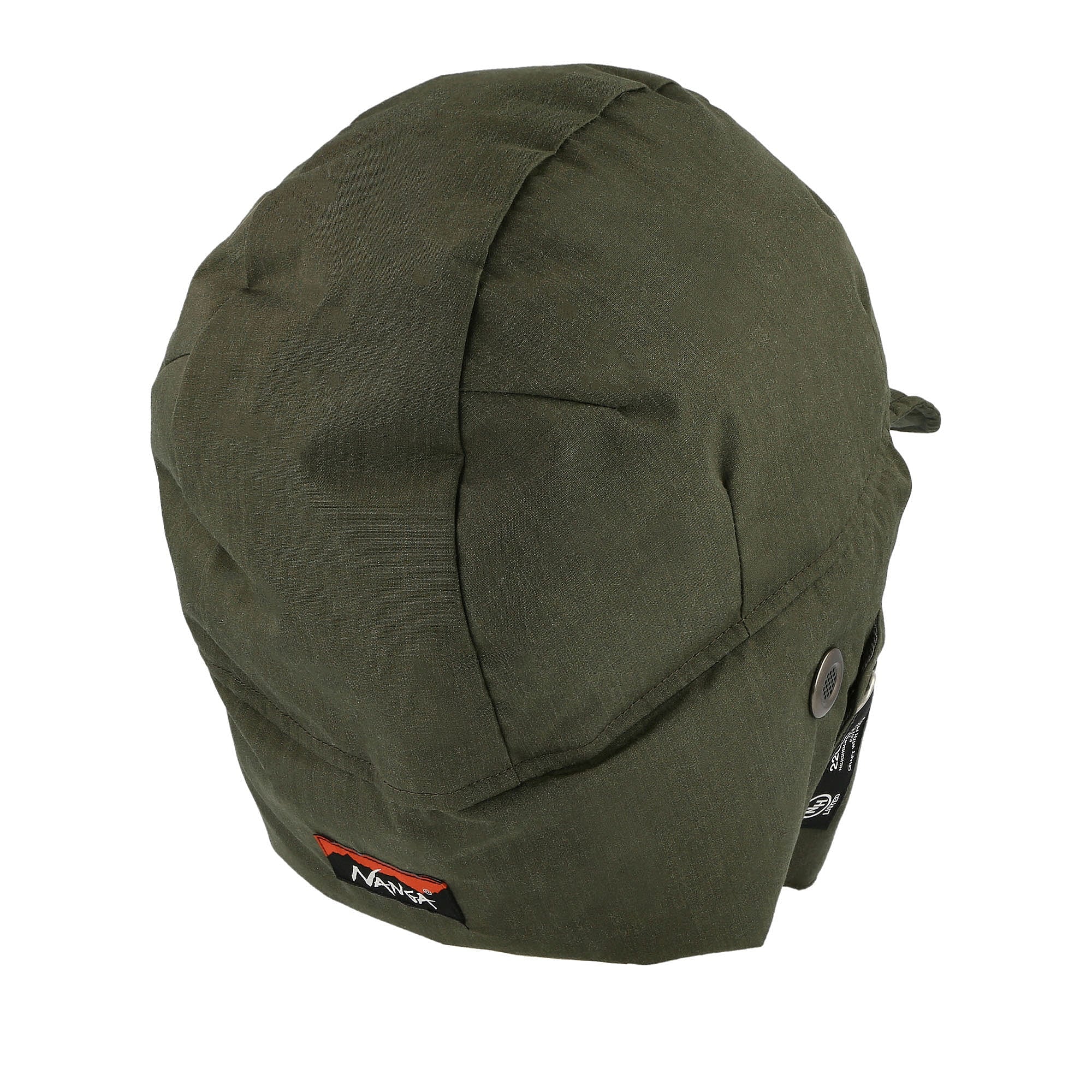 Neighborhood Nanga x Neighborhood Takibi PE. Down Cap Olive Drab Caps Detail view 1 | Overkill