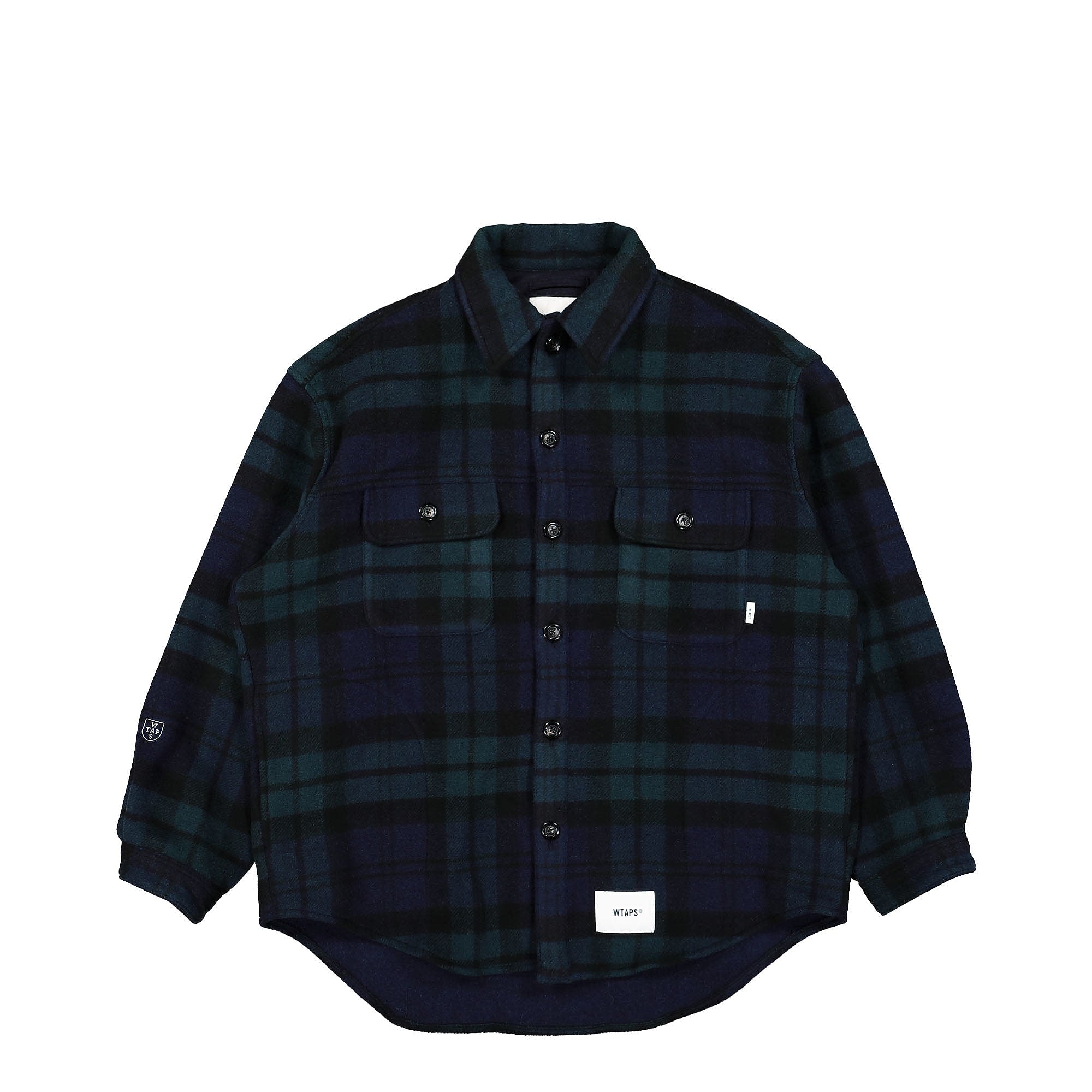 WTAPS WCPO 02 Shirt Jacket Green Jackets 222WVDT-JKM04 | Overkill
