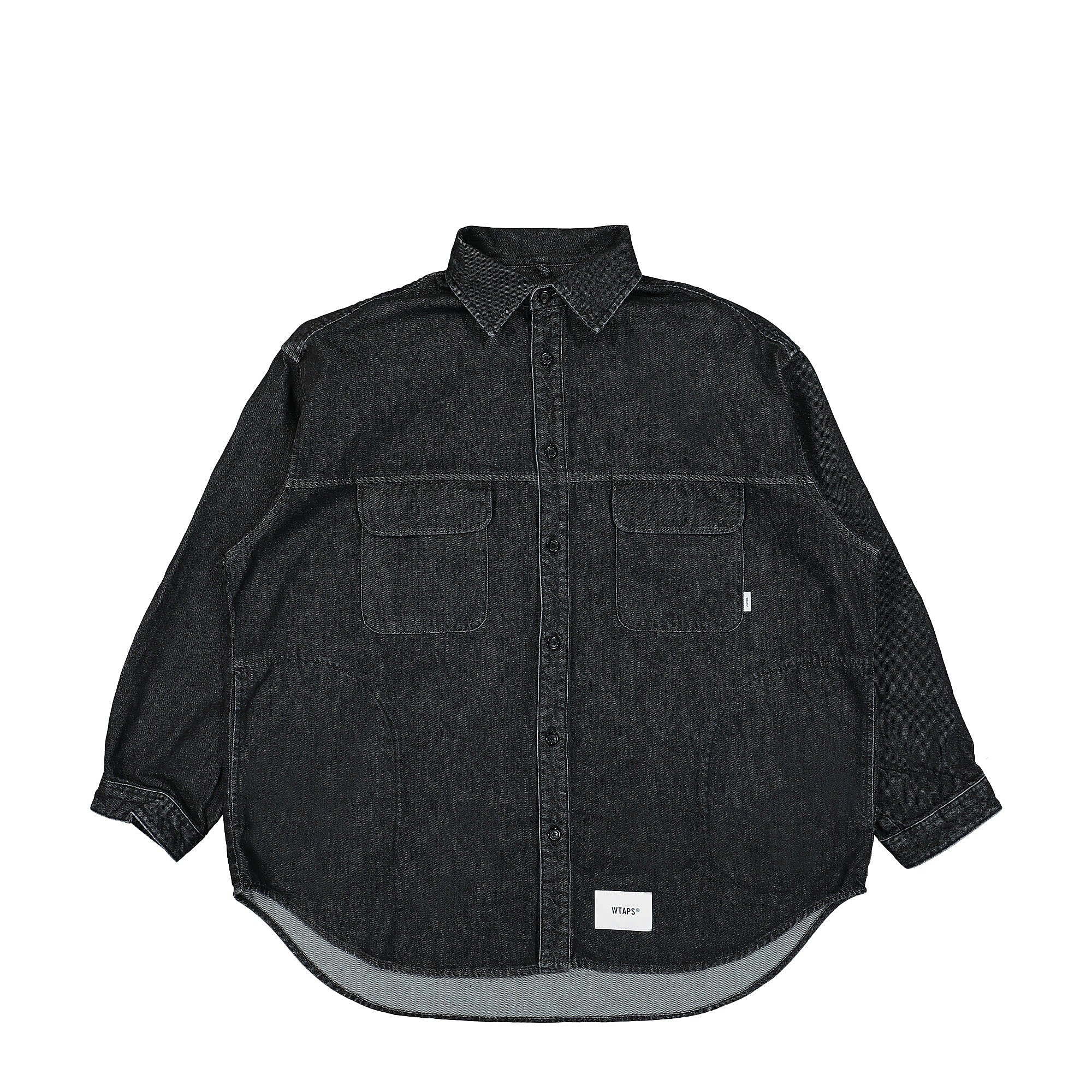 WTAPS WPCO 01 Denim Shirt Black Shirts 222WVDT-SHM01 | Overkill