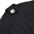 WTAPS WPCO 01 Denim Shirt Black Shirts Close-up | Overkill