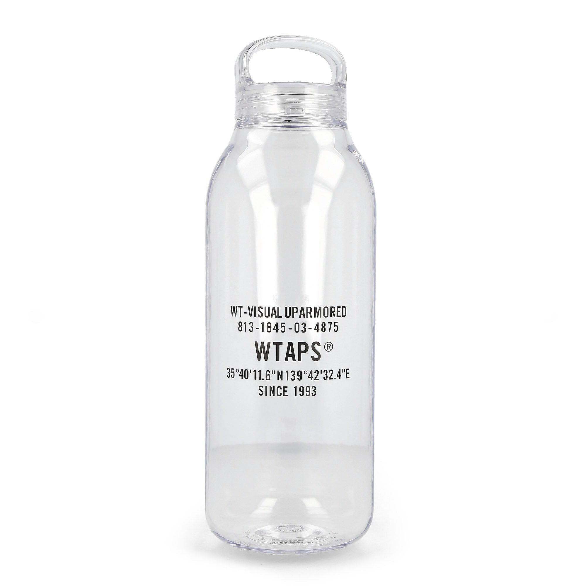 WTAPS H2O Water Bottle Clear Sports Bottles 222XKXKD-AC01 | Overkill