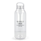 WTAPS H2O Water Bottle Clear Sports Bottles Close-up | Overkill