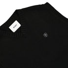WTAPS Ditch Knit Vest Black Sweater Vests Close-up | Overkill