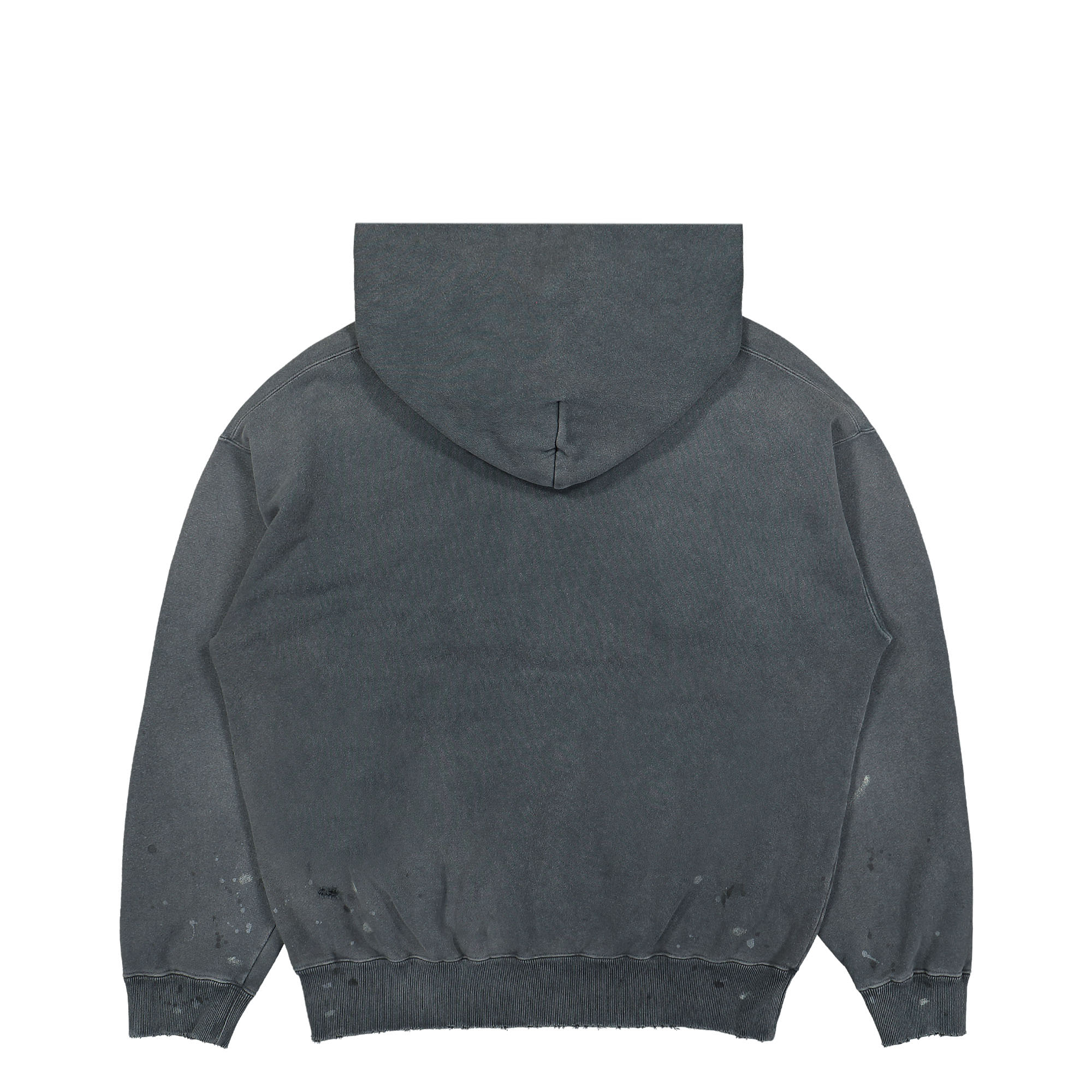 Neighborhood Damage Hooded Sweatshirt LS Gray Hoodies Material | Overkill