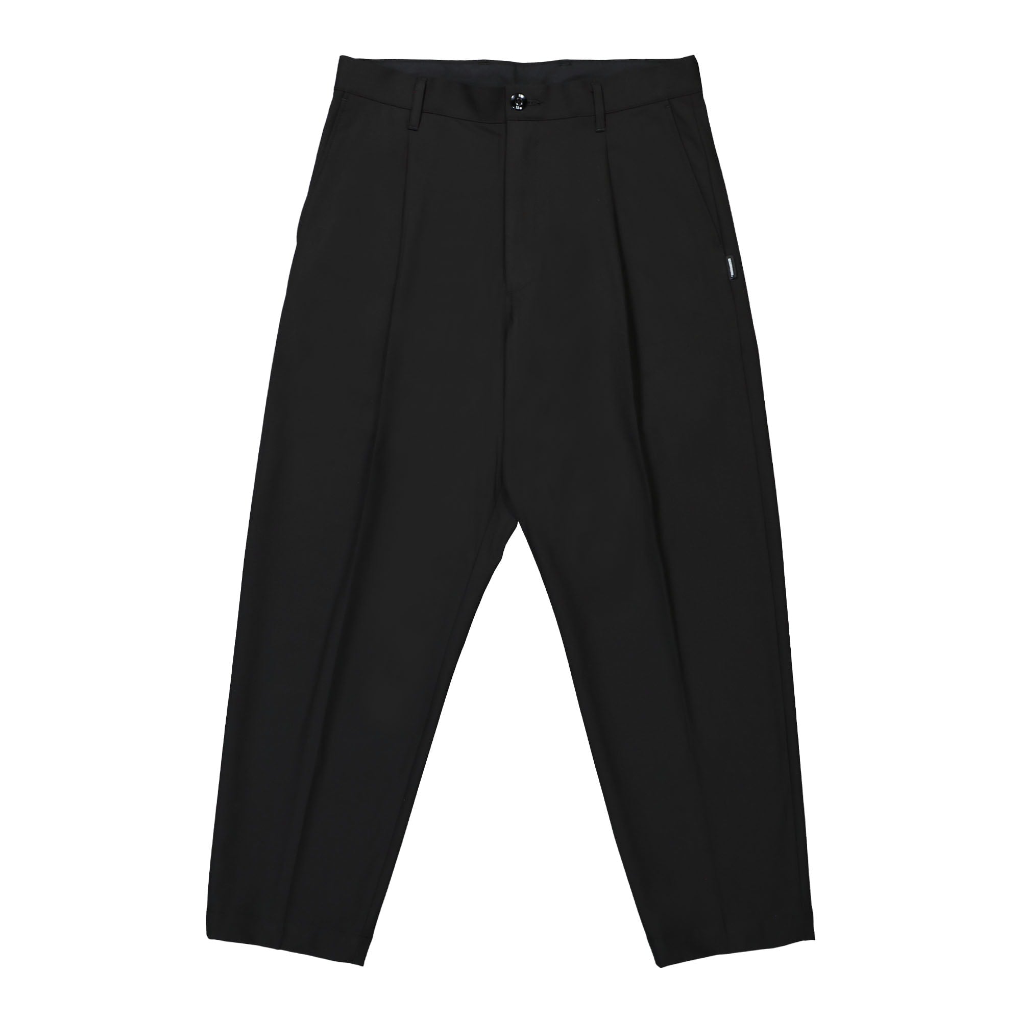 Neighborhood Tuck Pants Black Casual Pants 231AQNH-PTM02 / Black | Overkill