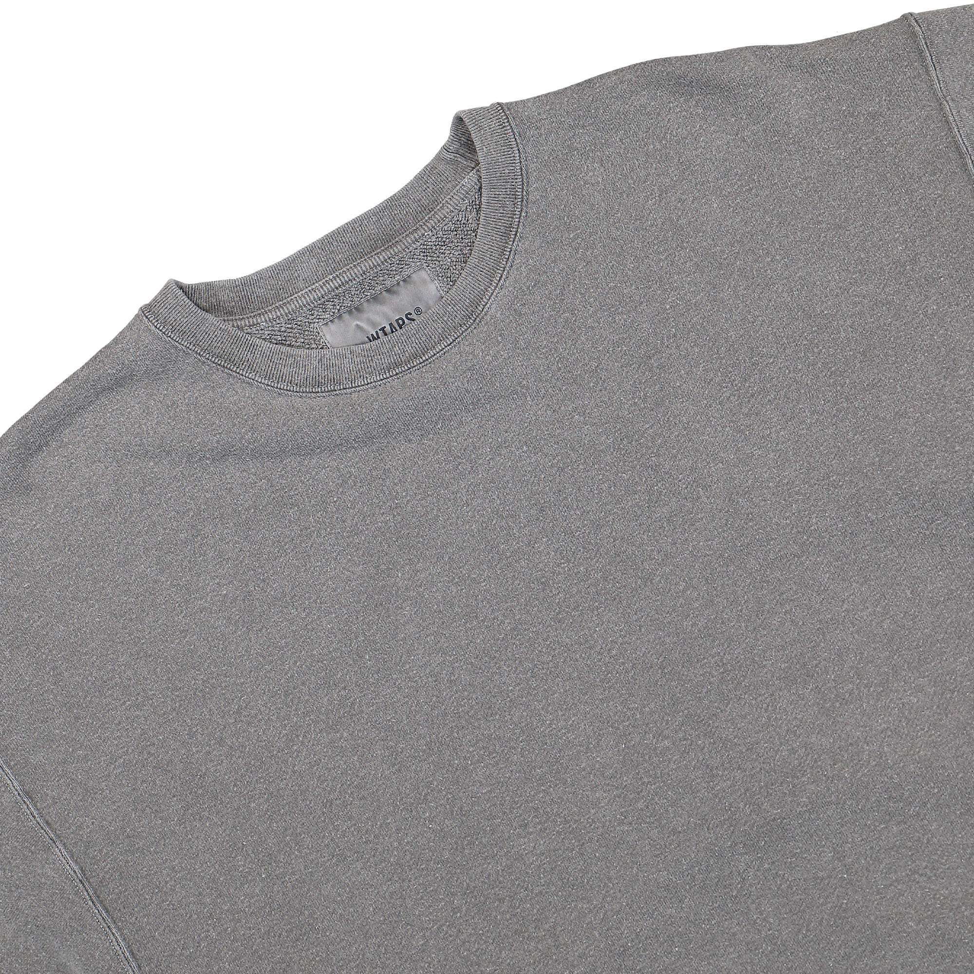 WTAPS Birth Sweatshirt Grey Sweatshirts Close-up | Overkill