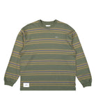 WTAPS BDY 02 Longsleeve Sweater Olive Drab Longsleeves 231ATDT-CSM21 / Olive Drab | Overkill