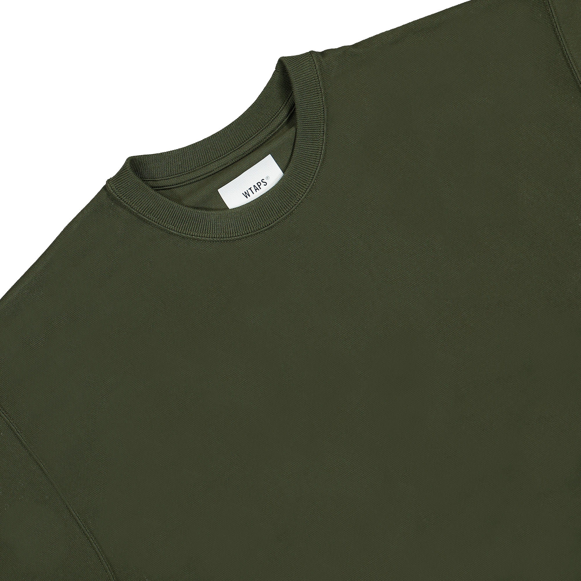 WTAPS Birth SS T-Shirt Olive Drab T-Shirts Close-up | Overkill