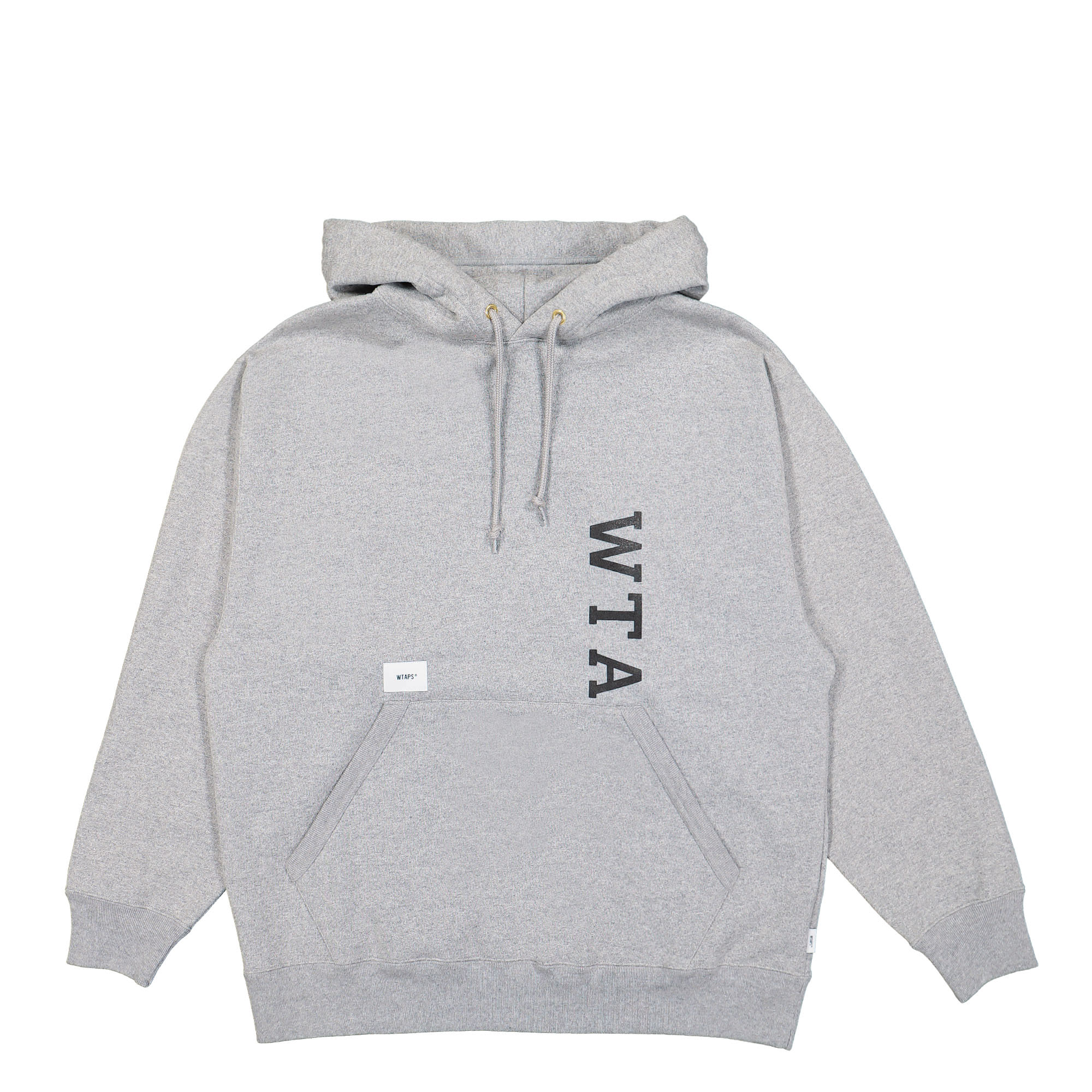 WTAPS Design 01 Hooded Sweatshirt Ash Gray Hoodies 231ATDT-CSM01 / Ash Gray | Overkill