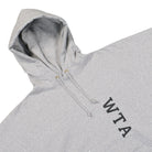 WTAPS Design 01 Hooded Sweatshirt Ash Gray Hoodies Close-up | Overkill