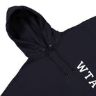 WTAPS Design 01 Hooded Sweatshirt Navy Hoodies Close-up | Overkill