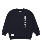 WTAPS Design 01 Sweatshirt Navy Sweatshirts 231ATDT-CSM02 / Navy | Overkill