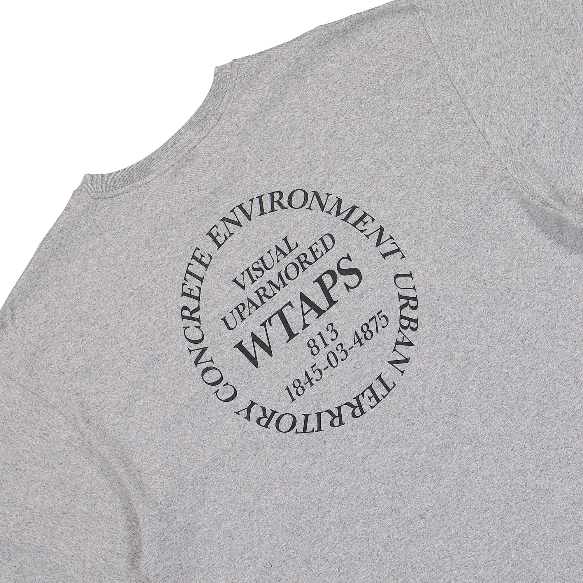 WTAPS Urban Transition Longsleeve T-Shirt Ash Gray Longsleeves Detailfoto | Overkill