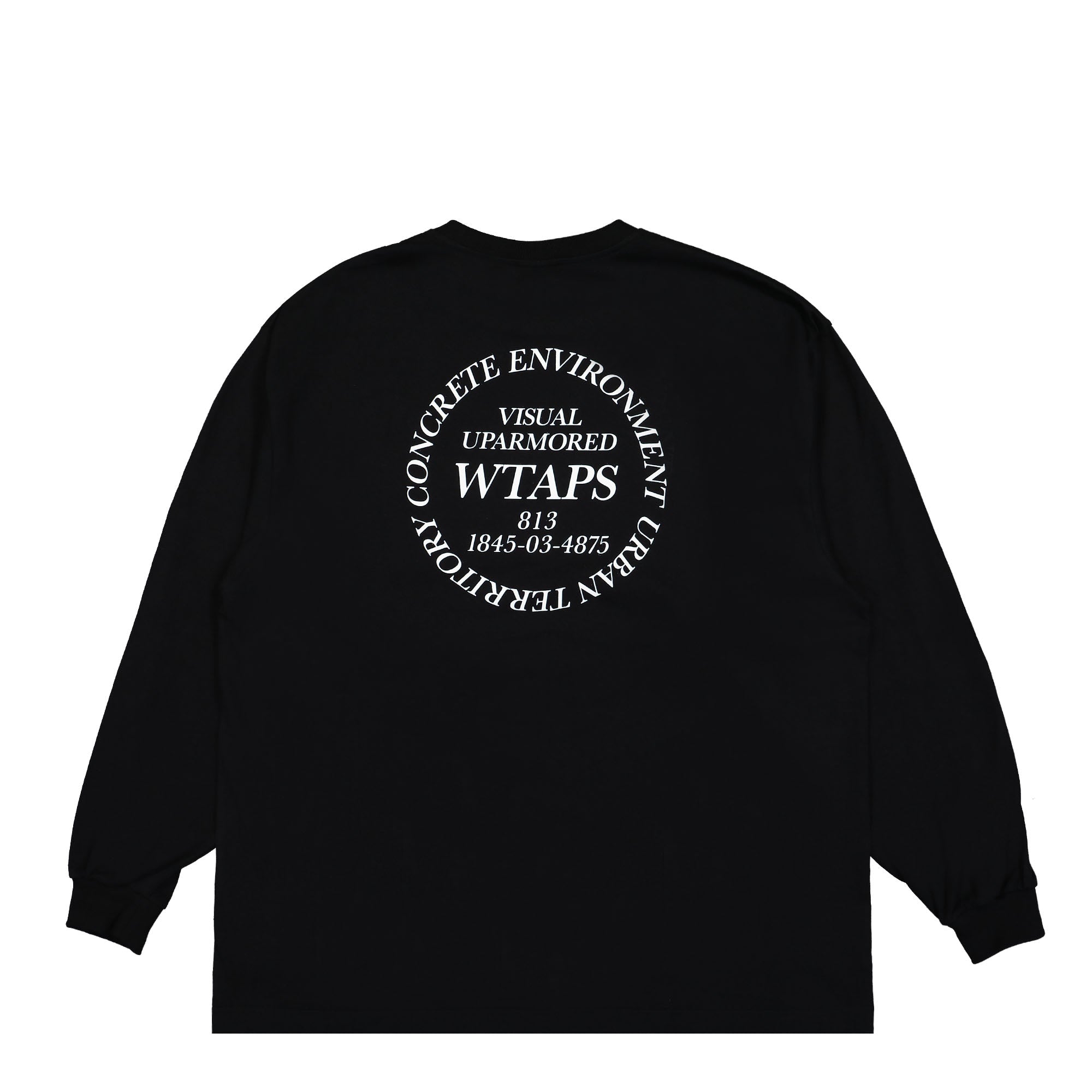 WTAPS Urban Transition Longsleeve T-Shirt Black Longsleeves Material | Overkill