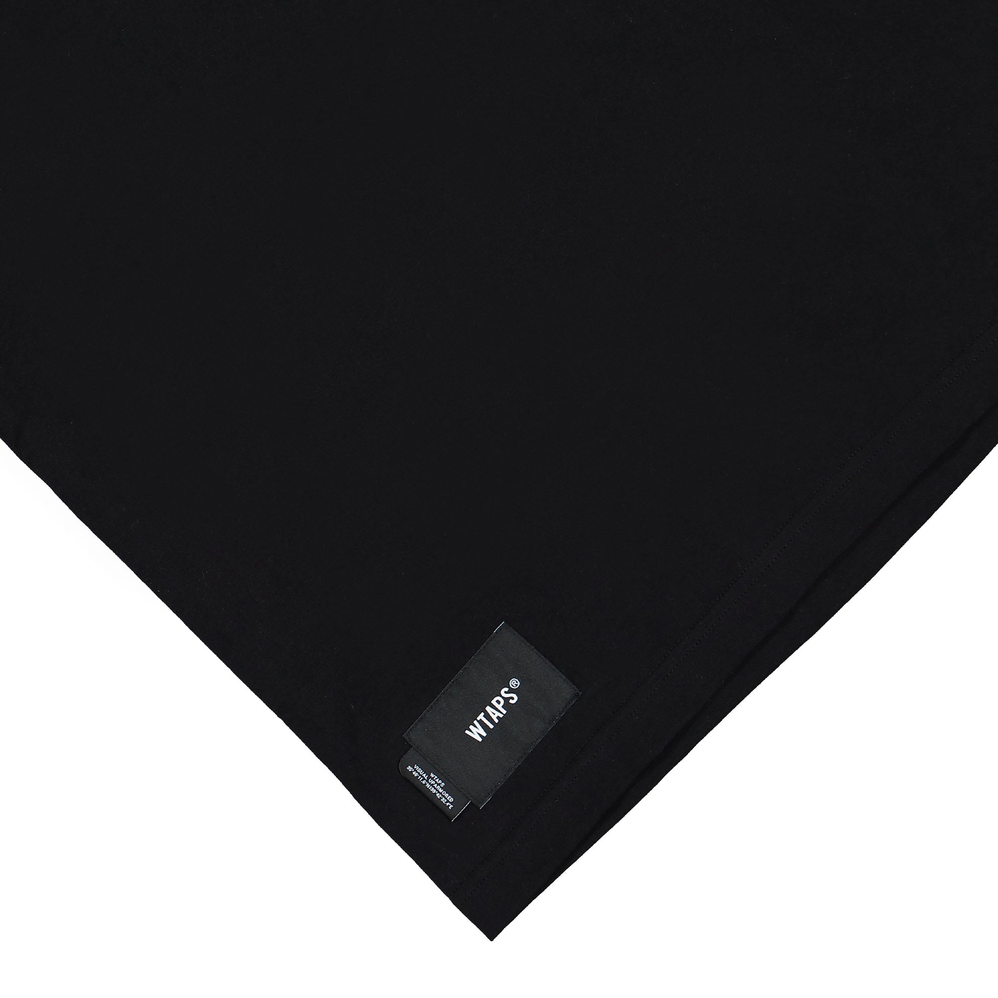 WTAPS Ingredients Longsleeve T-Shirt Black Longsleeves Detailfoto | Overkill