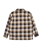 Neighborhood Blockombre Shirt LS Brown Shirts Material | Overkill