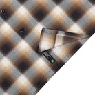 Neighborhood Blockombre Shirt LS Brown Shirts Detailfoto | Overkill