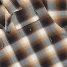 Neighborhood Blockombre Shirt LS Brown Shirts Detail view 2 | Overkill