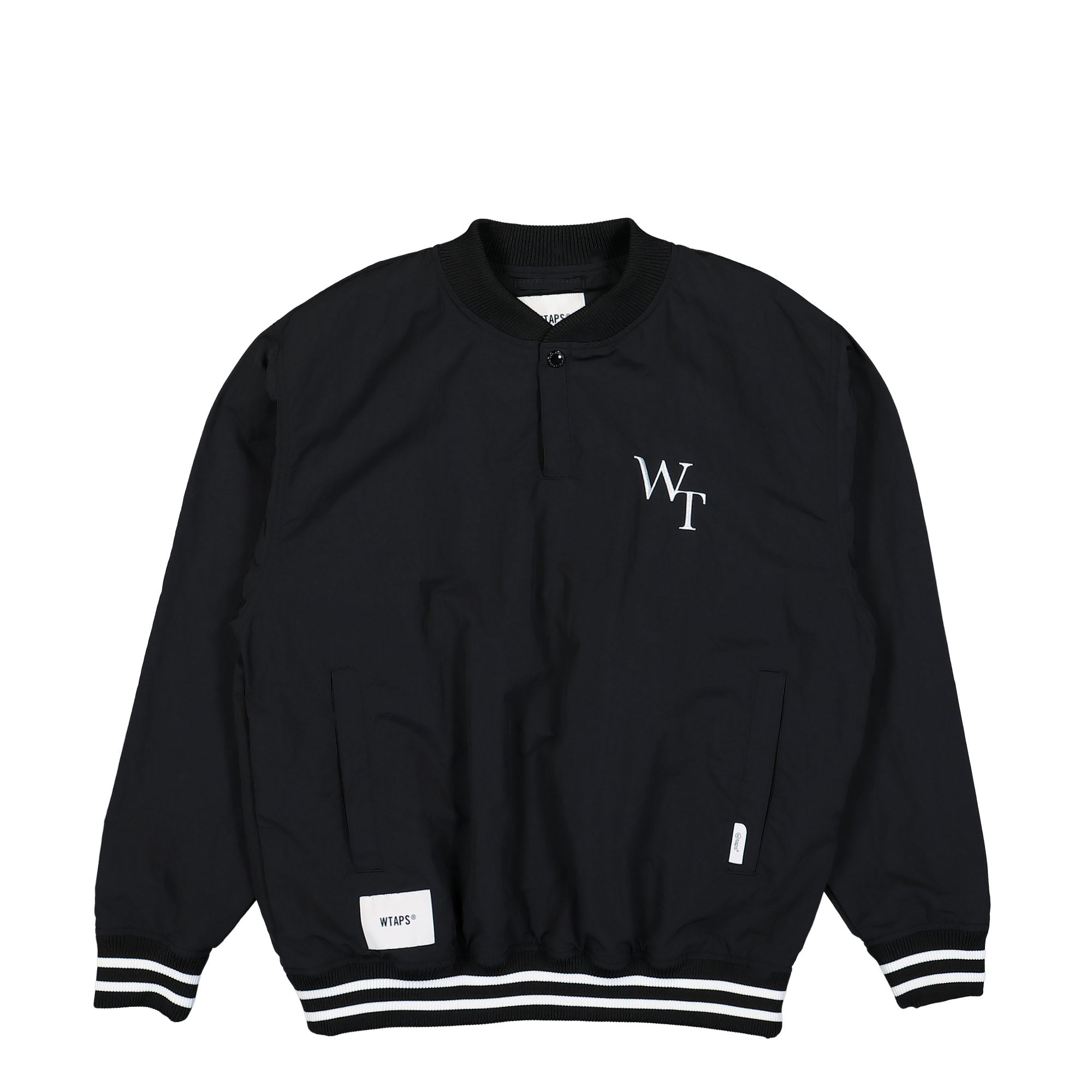 WTAPS Pitch Jacket Tussah. League Black Jackets 231BRDT-JKM02 / Black | Overkill