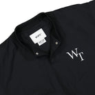 WTAPS Pitch Jacket Tussah. League Black Jackets Close-up | Overkill