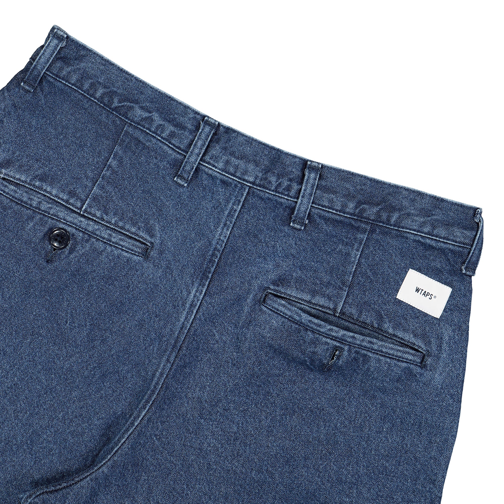 WTAPS WRKS2001 Denim Shorts Indigo Shorts Detail view 1 | Overkill