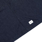 WTAPS CBW Longsleeve Shirt Indigo Shirts Detail view 1 | Overkill