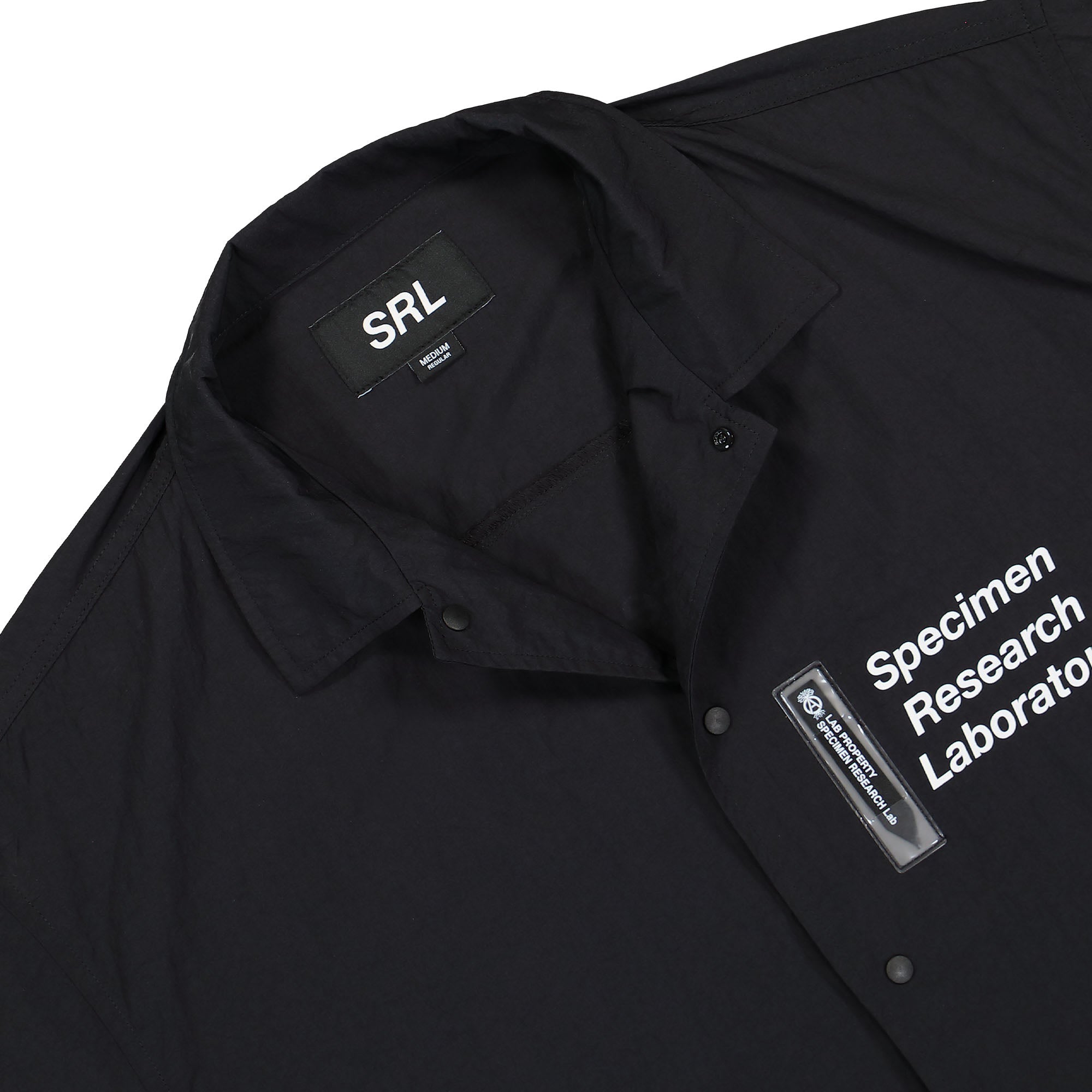 Neighborhood SRL x Neighborhood Sheltech Shirt Black Shirts Close-up | Overkill