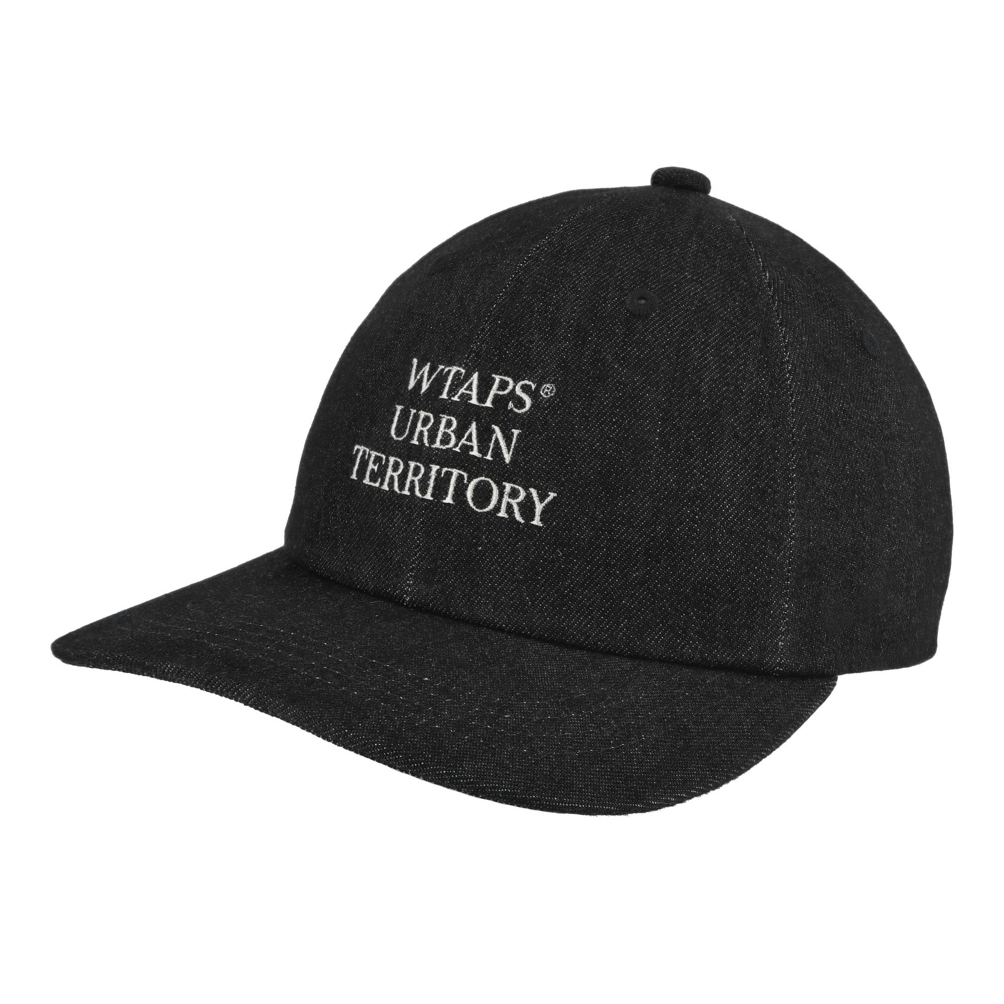 WTAPS T-6L 02 Denim Cap Black Caps 231HCDT-HT07 / Black | Overkill