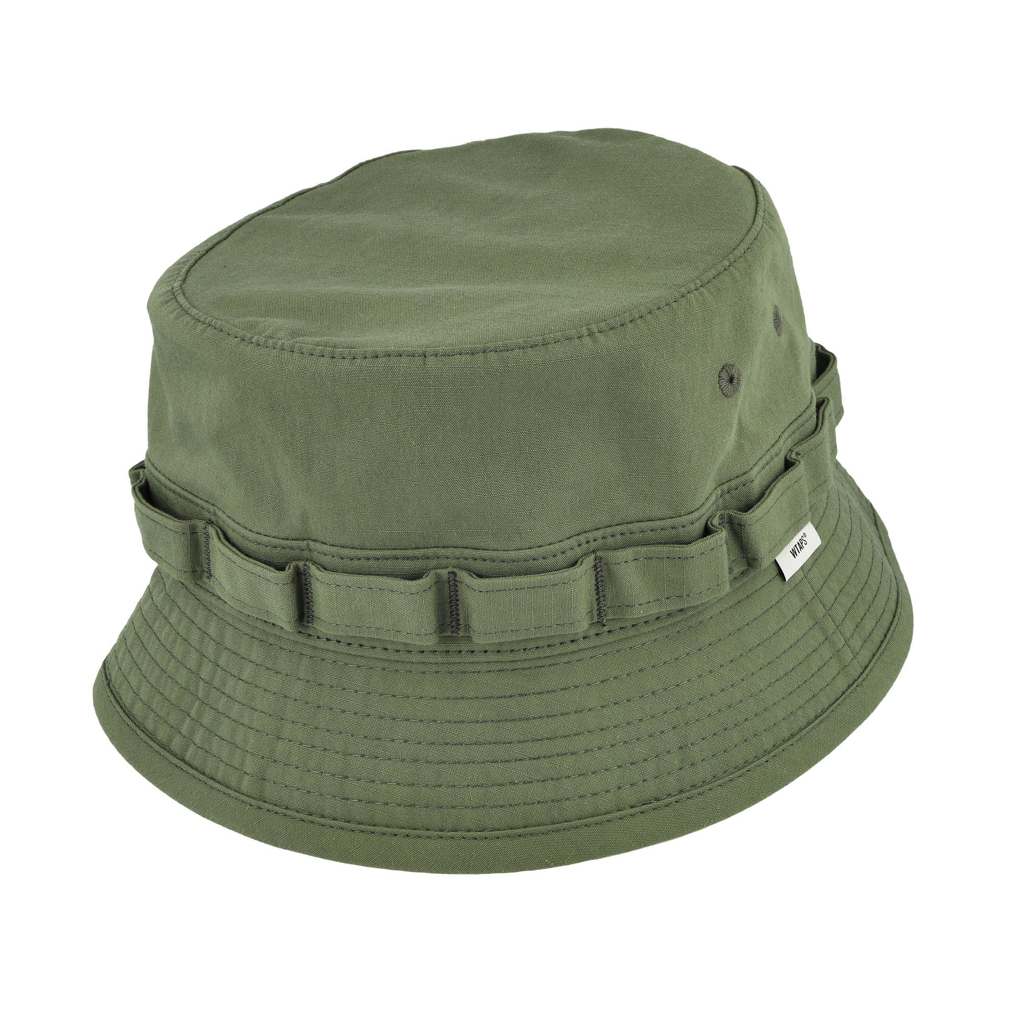 WTAPS Jungle 02 Ripstop Dot Sight Hat Olive Drab Caps Detail view 1 | Overkill