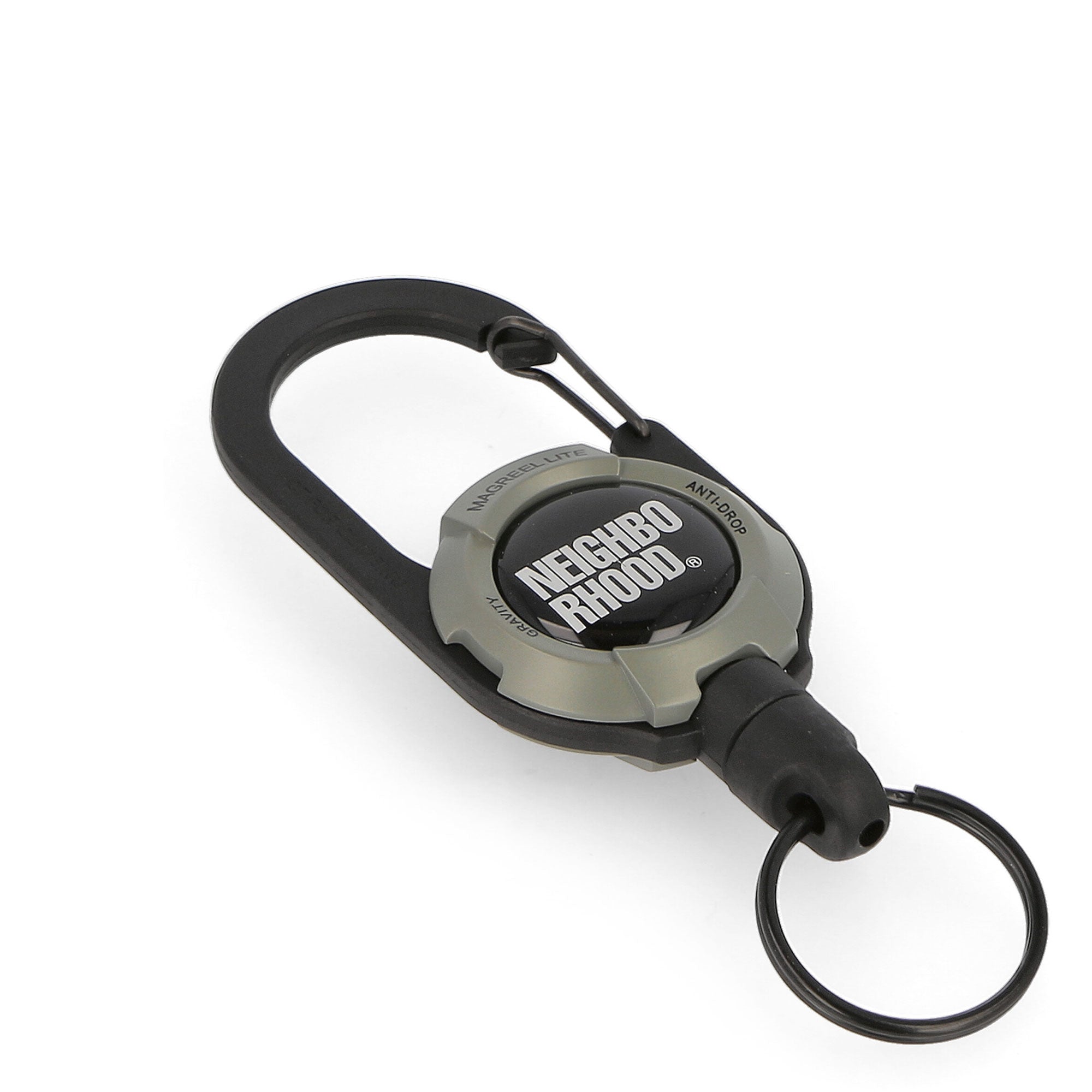 Neighborhood Root X Neighborhood Magreel Lite Key Holder Gray Hoodies Close-up | Overkill