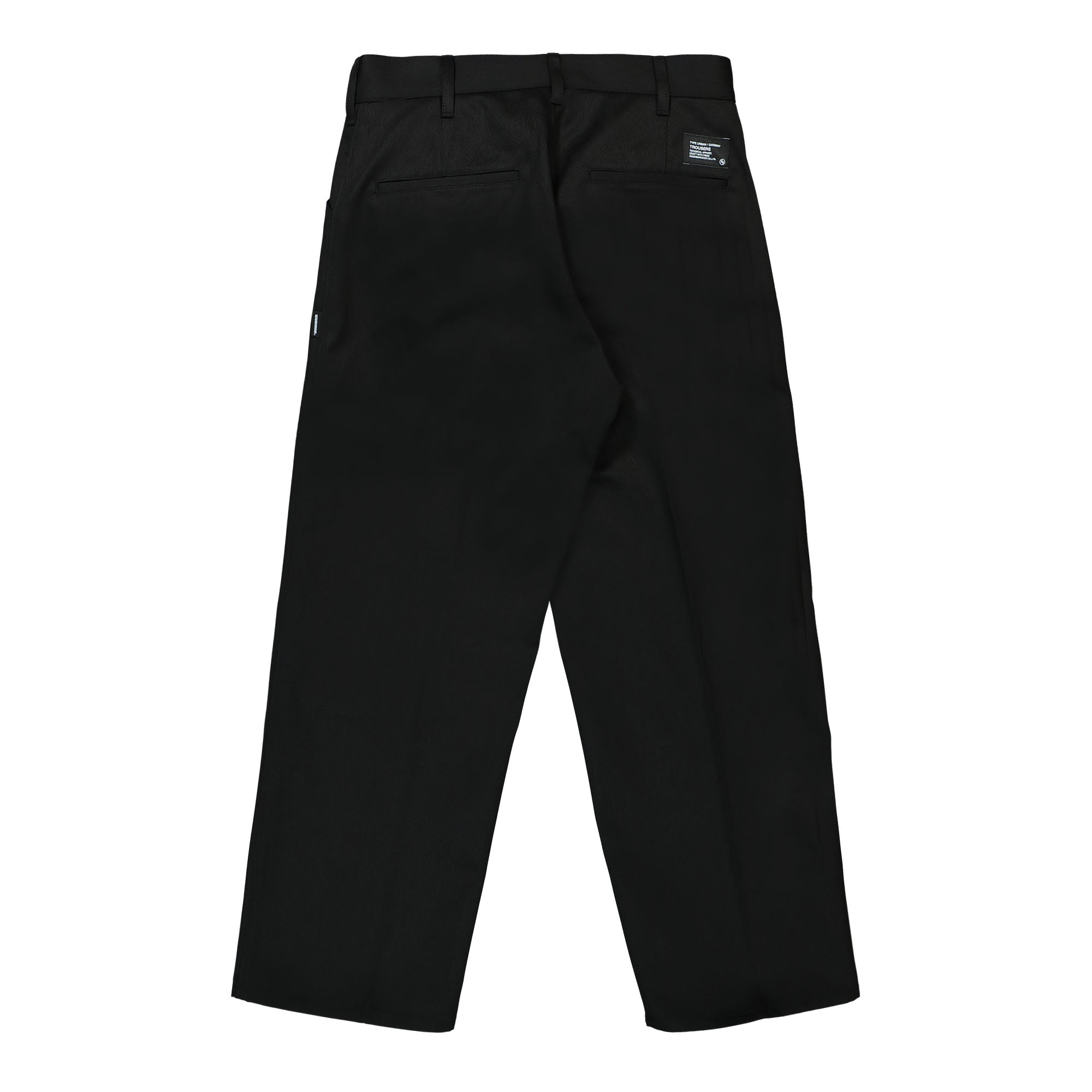 Neighborhood WP Wide Pants Black Casual Pants Material | Overkill