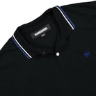Neighborhood Classic Poloshirt Black Polo Shirts Close-up | Overkill